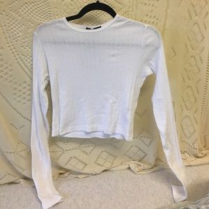 Brandy Melville White Long Sleeve